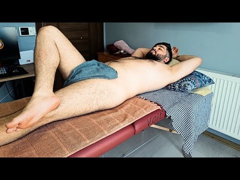 ASMR This Massage Technique Will Put You To Sleep! - CHEST,LEG,BACK,ARM,FOOT,BELLY,ABDOMINAL MASSAGE