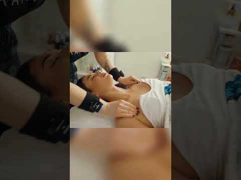Most Relaxing Сhest and Abdominal Massage | Oil Massage by Jolanta