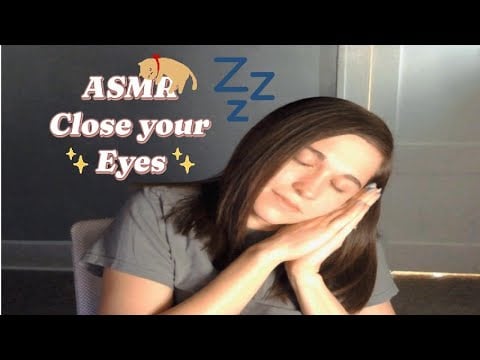 ASMR Close Your Eyes, Phone Down, Instructions for Sleep