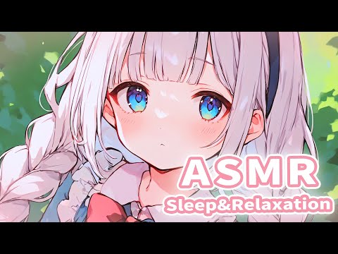 ASMR Twin Deep Ear Licking 💙 (ear eating, 귀 핥기, no talking)