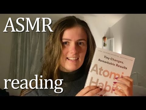 [ASMR] Reading You To Sleep | Whispered Atomic Habits