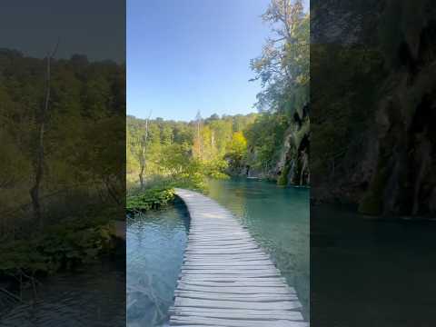 Plitvička Jezera - Croatia 🇭🇷 #asmr #watersounds #waterfall