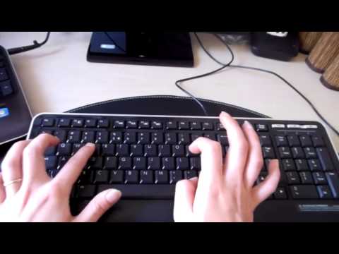 Typing Sounds On Different Keyboards - ASMR