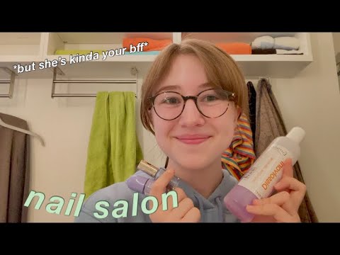 ASMR nail salon roleplay!💅🏼