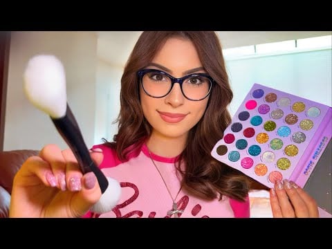 ASMR Doing Your Makeup FAST & AGGRESIVE 💄ASMR for SLEEP, Layered Personal Attention Satisfying 😴