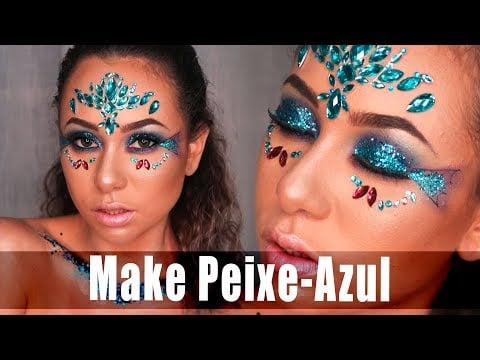MAKE DE PEIXE PARA O CARNAVAL 2019