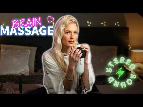 ASMR|MOST TINGLY BRAIN MASSAGE AND TRIGGER WORDS (ENGLISH)