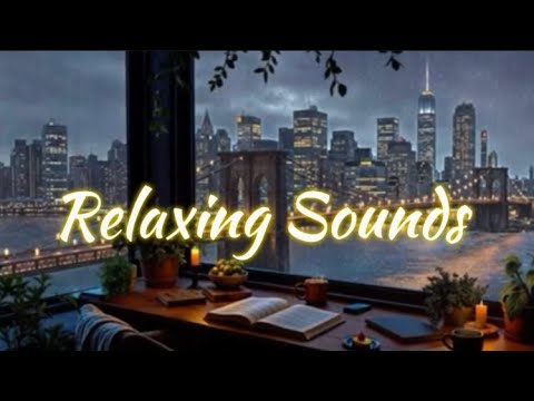 Relaxing Sounds Rain Ambiance Peaceful Jazz Music for Relaxation and Sleeping