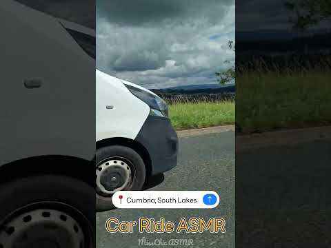 ASMR Travel With Me Around Cumbria - Relaxing Car Ride Sounds 🚗🌳 #uktravel #carasmr #naturesounds
