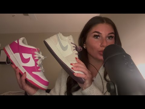 ASMR | Shoe Collection Part 2 👟 (Whispered, Shoe Sounds)