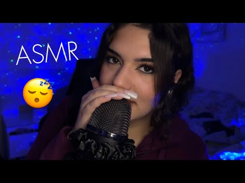 ASMR SUSURROS MUY CERCA DEL MICRO 😴 ❤️para dormir