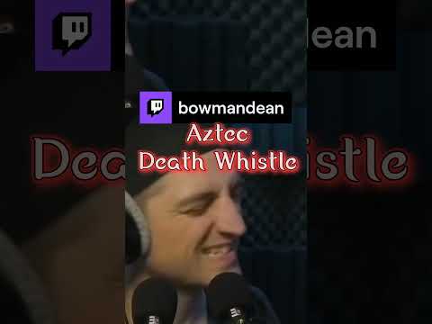 Aztec Death Whistle 💀 in the Cave | bowmandean on #Twitch
