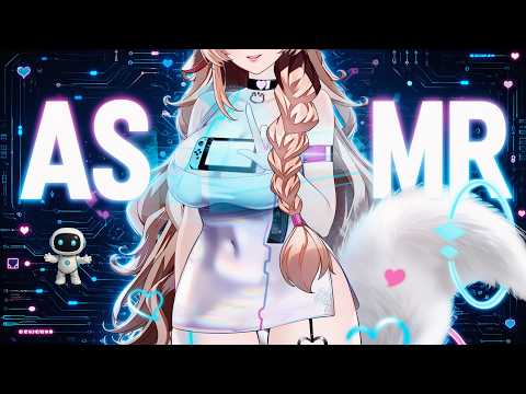[ASMR] 주인의 뇌를 점령하는 AI로봇🤖🧠 VTuber Android Ear Cleaning