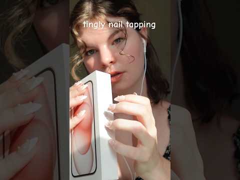tingly nail tapping #asmr 🌸
