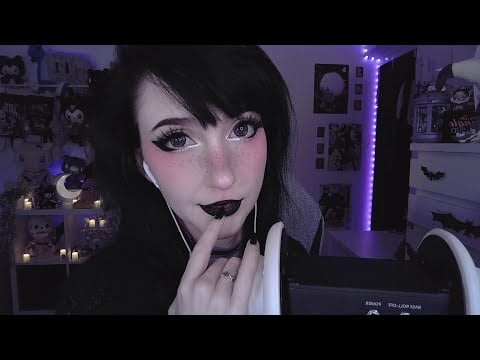 LIVE asmr 💜 your tingles delivery is here... pls open the door 🥺 !socials