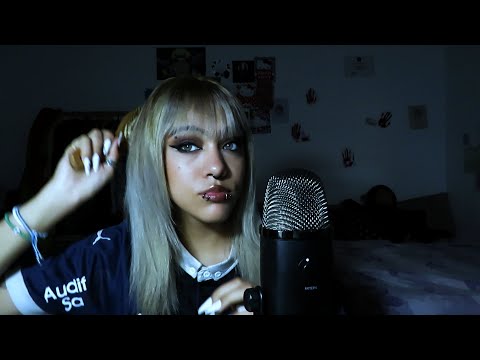 ASMR cepillandome el pelo