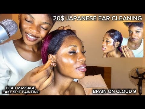 Best ASMR for SleepAggressive Ear Cleaning, HairPlay, Mouth Sounds, Head & Shoulder Massage