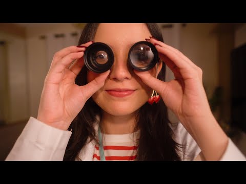 ASMR 🔍 exame de vista (roleplay, voz suave)