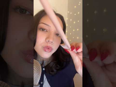 braiding your hair ASMR #asmr #hair #braids #relax #fyp