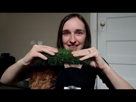 Practicing My ASMR Sounds With ZOOM Mic - Kiki Crashes The Video ^_^