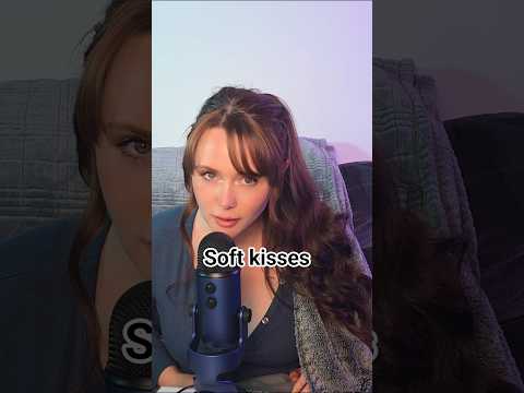 kisses to help you fall asleep 😘 #asmr #asmrkisses