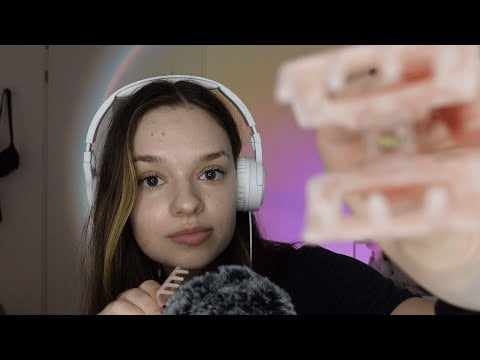 ASMR setting and breaking the pattern | rhythmic ASMR