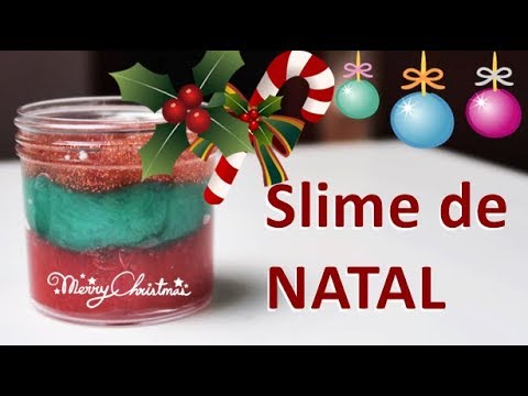 SLIME NATALINA: DECORAÇÃO DE NATAL! 🎄