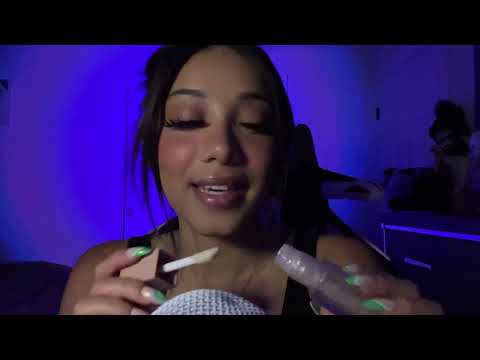 ASMR| 100 Layers of Lipgloss 🫦 (Lipgloss pumping, mouth sounds..)