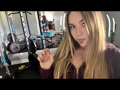 🏋️‍♀️ gym tour asmr + camera tapping (lofi fast asmr for tingles) 