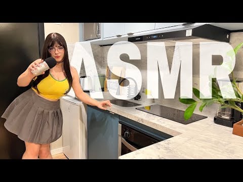 ASMR PELO AIRBNB! 🏨 TOUR, TAPPING E MOUTH SOUNDS 