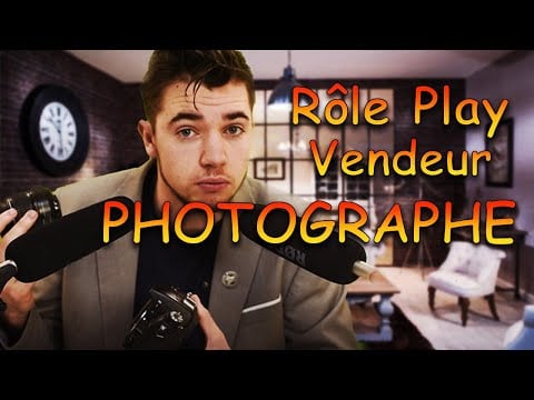 ASMR : role play Vendeur Photographe ( appareil photo ) chuchotement