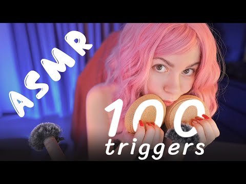 100 ASMR sleep triggers per hour 100 АСМР триггеров для сна за час