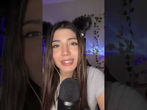 ASMR - Te dibujo la carita ❤️ // IG: Anny.asmr #asmr #tingles #shorts #relax #asmrvideo