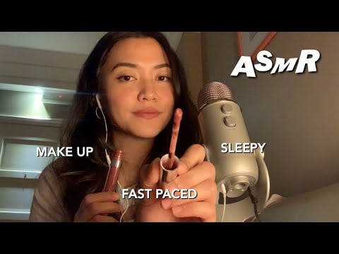 ASMR ⟡ Fast quick yet SLEEPY 10 mins do your makeup | whispering (Malaysia)