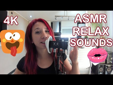ASMR🎙 | RELAXING MOUTH SOUNDS👅| ECHO EFFECTS✨ | 4K💎