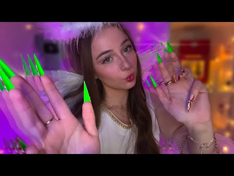 ASMR Positive Affirmations ☆✨ angel of christmas future tells u everything will be okay ♡*:･ﾟ