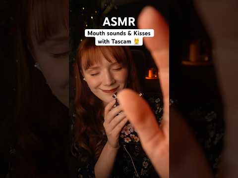 Tascam ASMR🥰 Mouth sounds Clicky whisper breathing kisses to fall asleep 😴