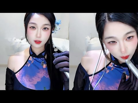 ASMR relax shop I 涩涩桃 口腔音 弹舌  手套摩擦的声音 呼吸声