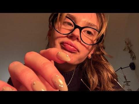 the ASMR video you’ve been looking for (up close mouth sounds, camera tapping, etc)
