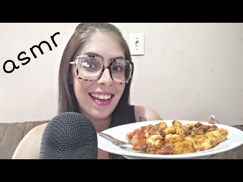 ASMR - Comendo Nhoque 😋 #mukbang