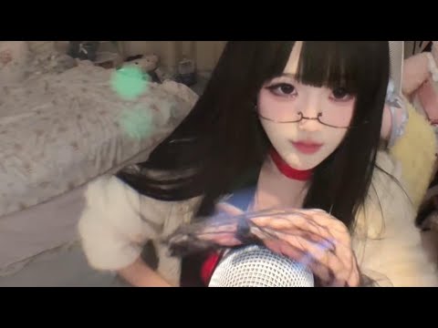 ASMR Accent Cosplay | Long Nails for Relaxation