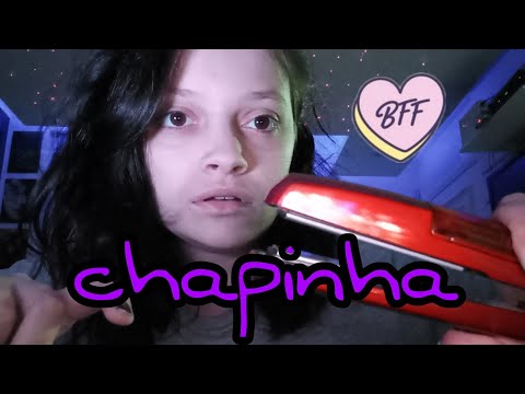 asmr roleplay: amiga fazendo chapinha em você #2