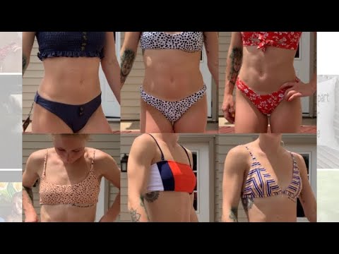 ASMR- Zaful/Cupshe bikini try on haul 👙