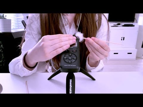 ASMR ⋆｡ﾟ☁︎｡⋆ fast and INTENSE tascam triggers ✧ quick cuts