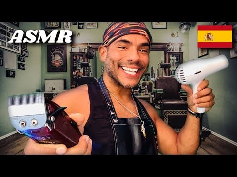 ASMR RÁPIDO Y AGRESIVO CORTE DE CABELLO  ~ Super Fast Haircut | ASMR Español
