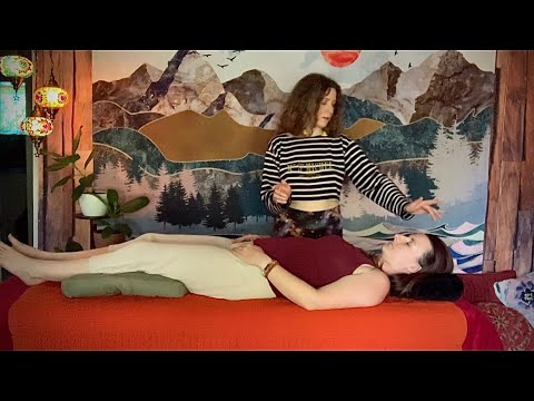 ASMR Reiki | Real Person Energy Healing Session (grounding & balancing, selenite wands, soft spoken)