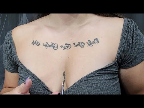 ASMR- Tattoo Tracing & Whispering!!!!!