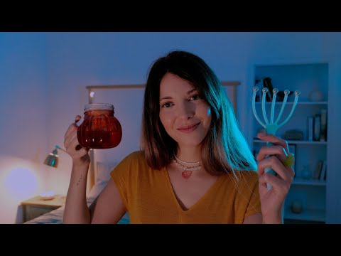 4k ASMR Atención personal extrema para ir a la CAMA | Love ASMR en español Cuidados INTENSIVOS COZY