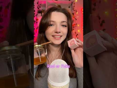 Real or fake #asmr #asmrsounds #asmrrelax #asmrtingles #asmrwhispers #asmrsleep #relax #tingles