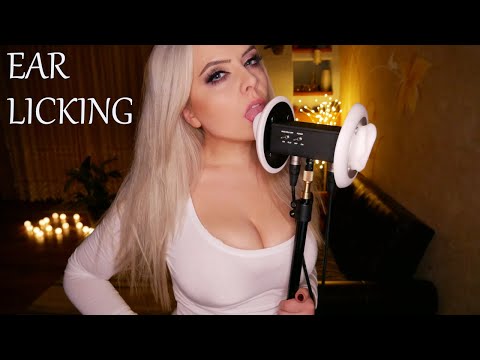 ASMR WET EAR LICKING💦 Crazy Tongue👅 | 4k